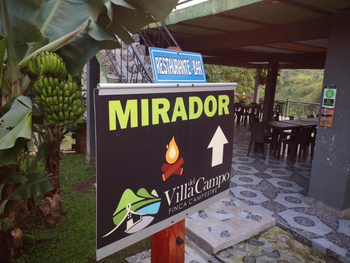 Finca Campestre Villa Del Campo Santa Rosa de Cabal Dış mekan fotoğraf